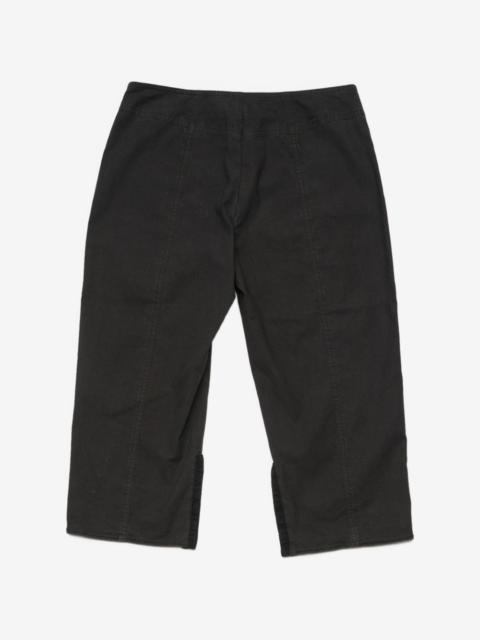 Stockholm Surfboard Club hook-and-eye cropped trousers