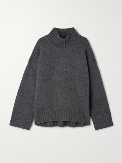 LA LIGNE Archie Wool And Cashmere-blend Mock-neck Sweater