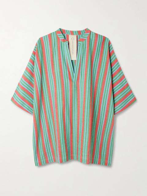 MARRAKSHI LIFE Striped Cotton Tunic