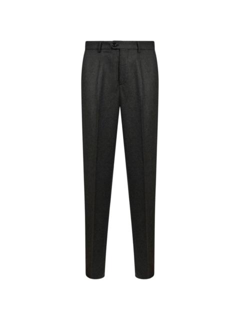 Brunello Cucinelli pleated virgin-wool trousers