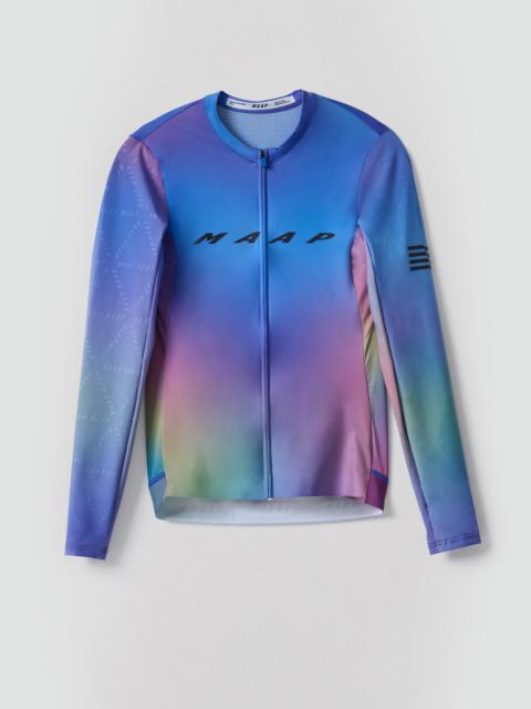 MAAP Women's Blurred Out Pro Hex LS Jersey 2.0