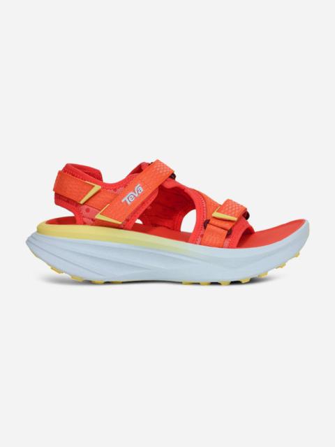 Teva Women's Aventrail Road-2-Trail Running Sandal in Flame Multicolor