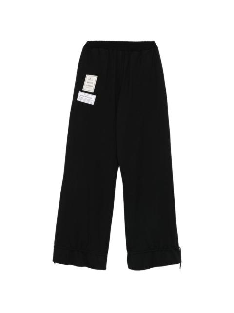 Maison MIHARAYASUHIRO elasticated-waistband trousers