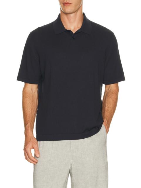 LISA YANG Keir Sweater Short Sleeve Polo