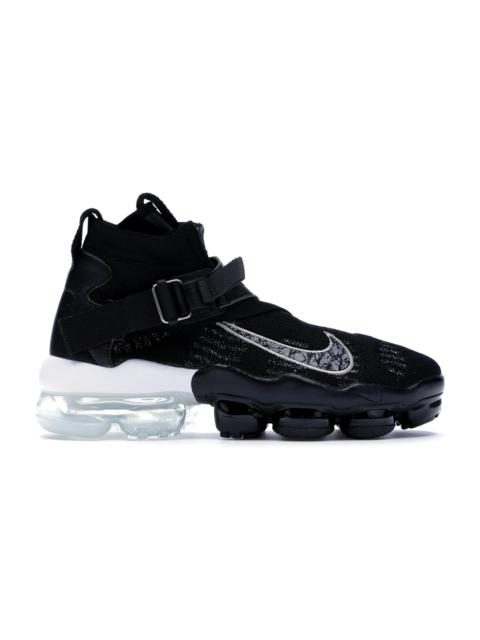 Nike Air VaporMax Premier Flyknit Black Metallic Silver White