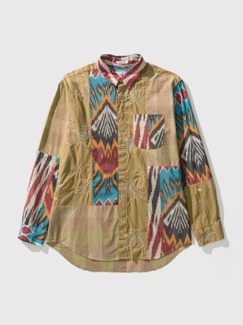 Engineered Garments COMBO SHORT COLLAR SHIRT