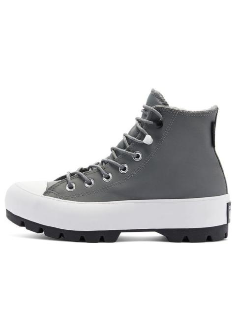 Converse (WMNS) Converse Chuck Taylor All Star Lugged Winter High GTX 'Limestone Grey' 569555C