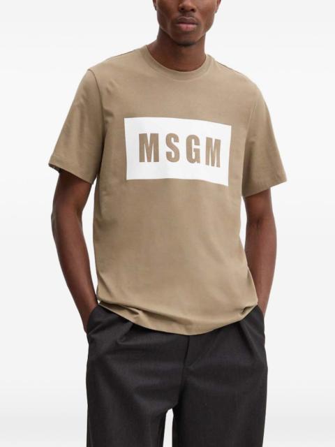 MSGM logo-print T-shirt