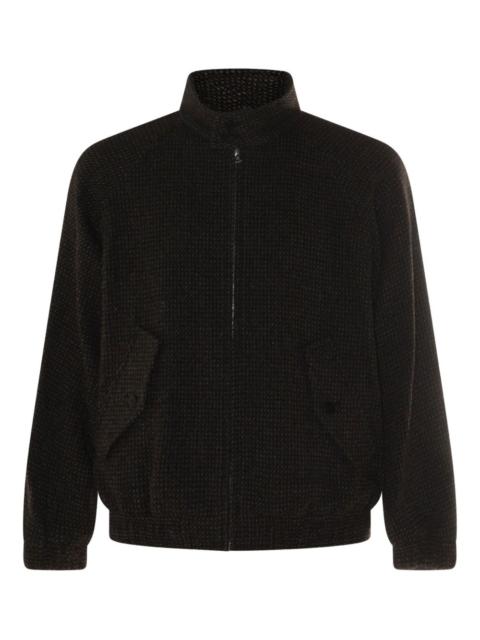 AURALEE high-neck bomber jacket