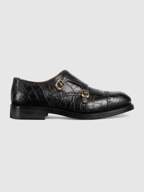 GUCCI Men's monk strap shoe
