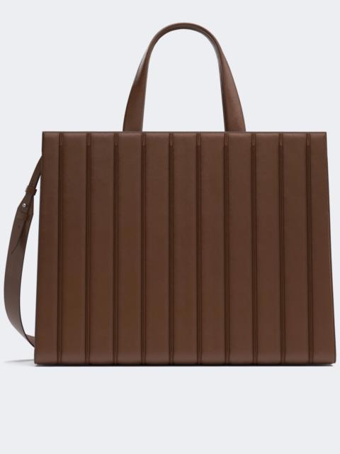 Max Mara WHITNEYBAG10 Max Mara Whitney Bag 10 - Extra Large - AMBER BROWN