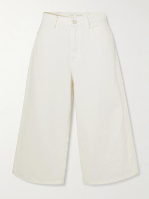 AGOLDE + Maria Mcmanus Skater Wide-leg Denim Shorts