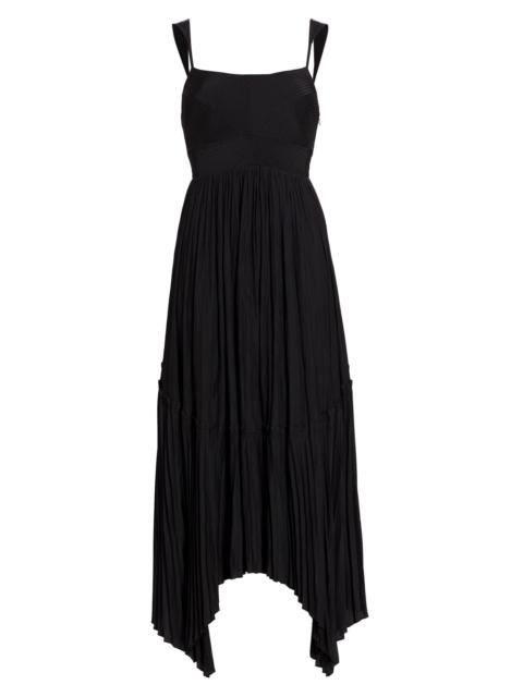 RAMY BROOK Women's August Pleated Maxi Dress - Black