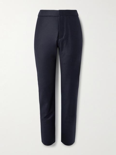 Loro Piana Leisure City Slim-Fit Virgin Wool and Cashmere-Blend Trousers