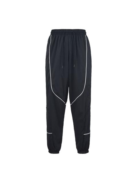 Men's Nike Throwback Casual Basketball Sports Bundle Feet Long Pants/Trousers Autumn Black CV1915-01