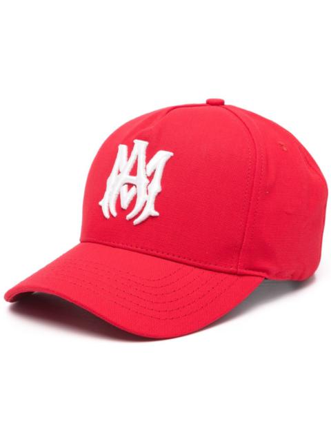 AMIRI MA-embroidered Canvas Cap