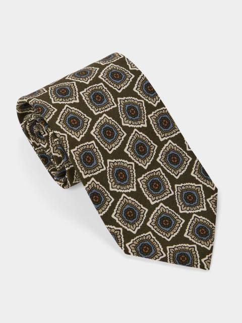 TODD SNYDER Italian Silk Medallion Tie