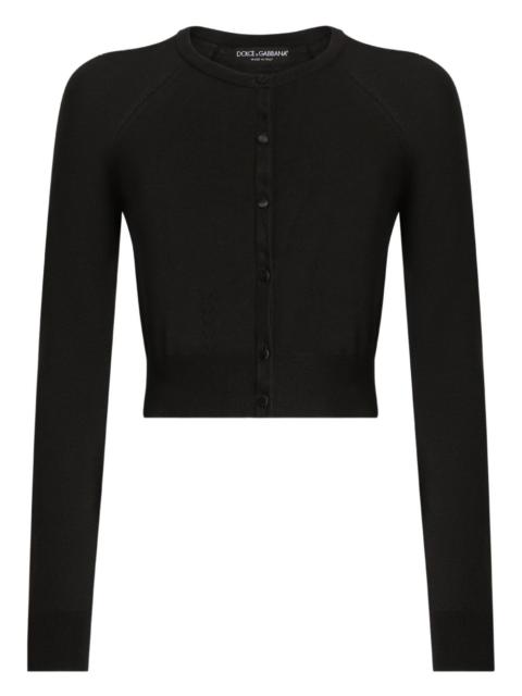 Dolce & Gabbana button-up cropped cardigan