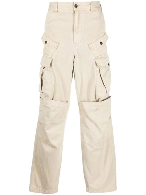 Diesel cargo straight-leg trousers