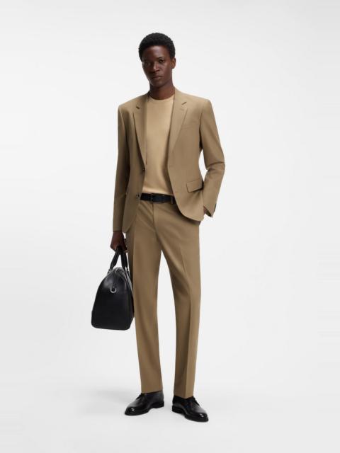 HUGO TWO-PIECE SLIM-FIT SUIT IN A STRETCH WOOL BLEND