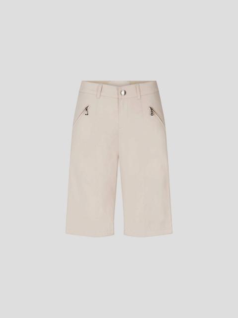 BOGNER ZENA FUNCTIONAL BERMUDA SHORTS IN SAND