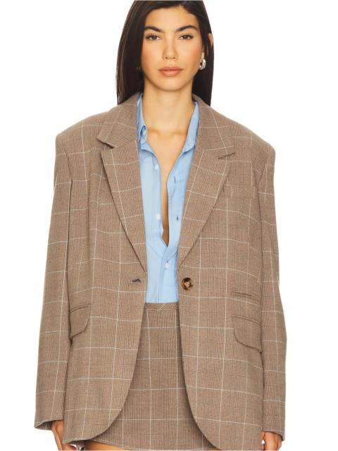 FREE PEOPLE Paper Cut Blazer Pinstripe