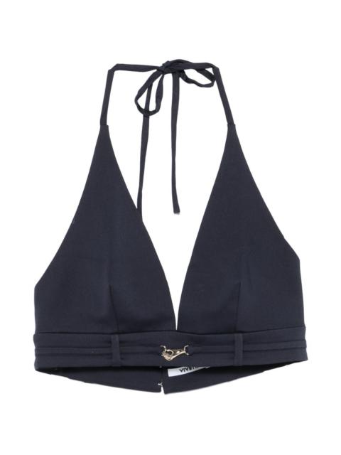 VIVETTA tie-neck top