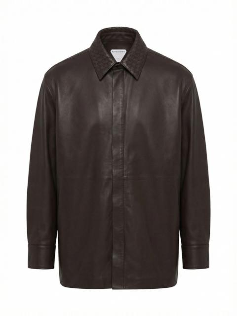 Bottega Veneta Leather Shirt