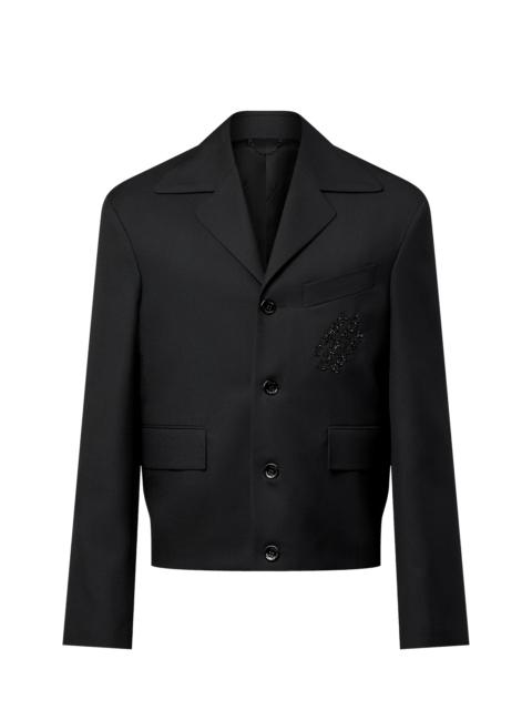 Louis Vuitton Embroidered Wool Signature Blouson