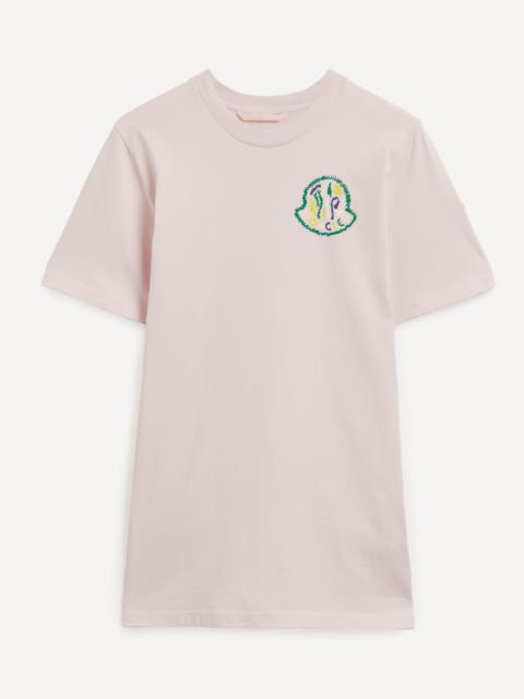 Light Pink Logo Print T-Shirt