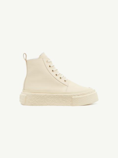MM6 Maison Margiela Lace-up Leather Sneakers