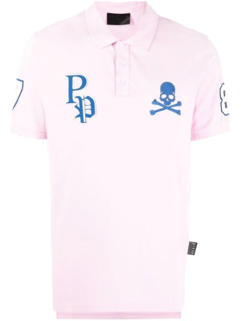 PHILIPP PLEIN Skull And Plein polo shirt