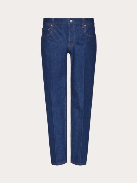 DENIM PANTS WITH MAISON VALENTINO TAILORING LABEL