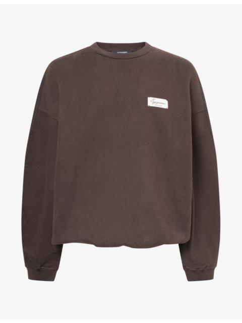 JACQUEMUS The Montaigne Cotton-Jersey Sweatshirt