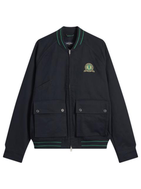 Fred Perry Fred Perry Tennis Badge Bomber Jacket