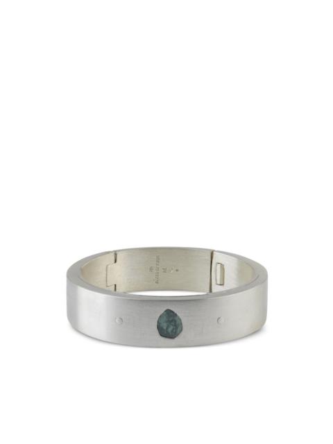 Parts of Four diamond slab bracelet