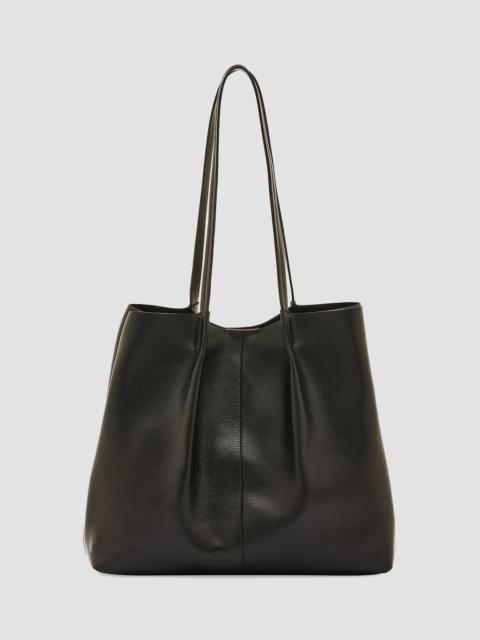 IL BISONTE Women's Nina Leather Tote Bag - Nero