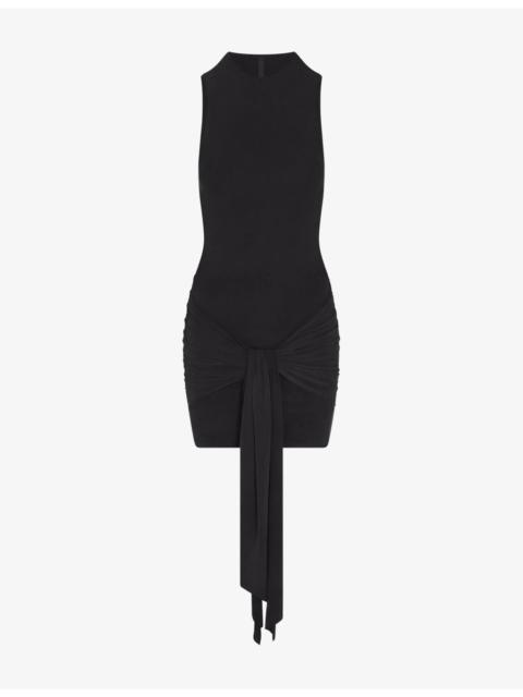 SKIMS Wrap Jersey Mini Dress