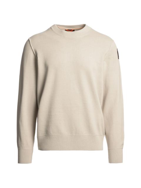 PARAJUMPERS logo-patch sweater