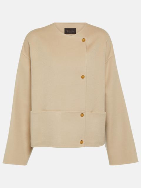 Loro Piana Asym cashmere jacket