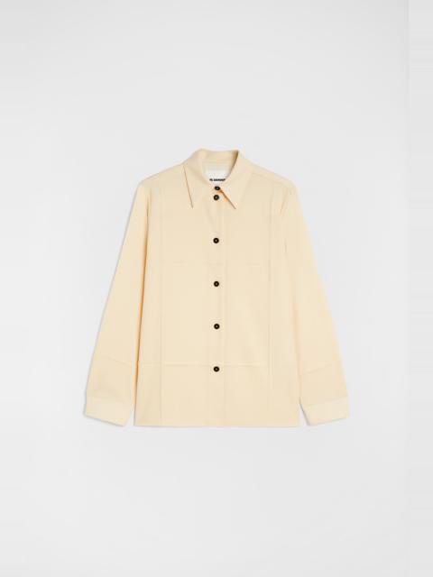 Lightweight Wool Gabardine Shirt
