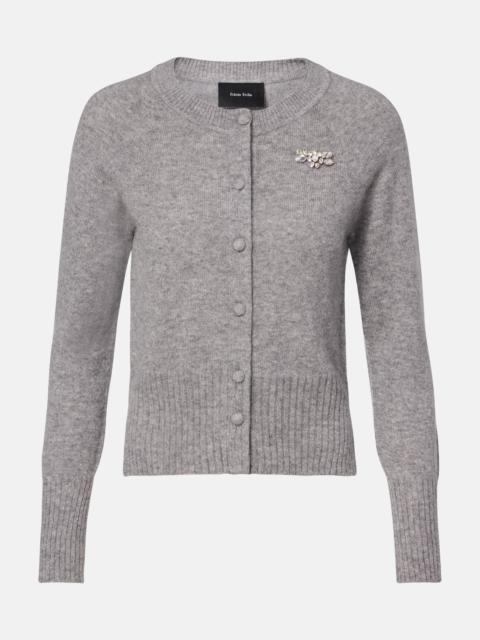 Simone Rocha Embellished cashmere cardigan