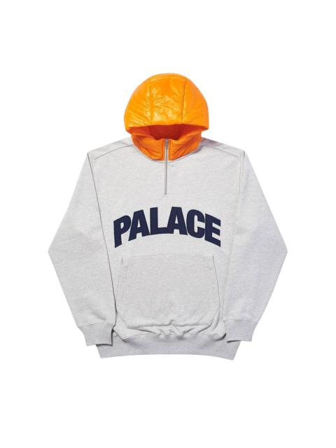 Palace Puffer Hood 'Grey'
