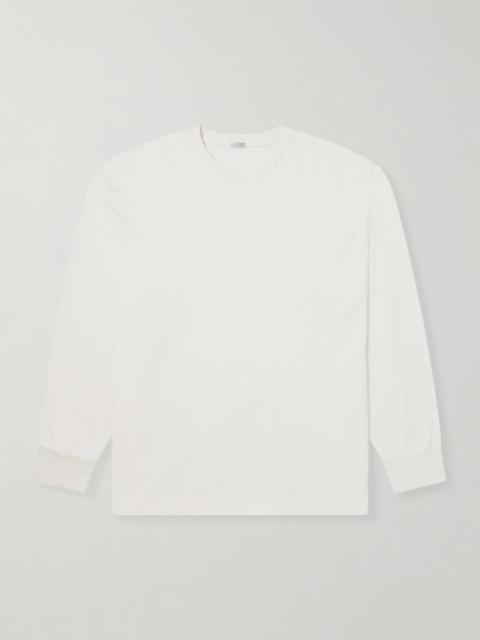 A.PRESSE Cotton and Cashmere-Blend T-Shirt