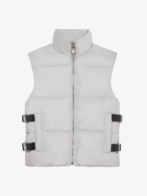 Givenchy SLEEVELESS PUFFER JACKET WITH METALLIC DETAILS