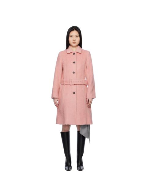 【関税込み】Sandy Liang ピンク Norwich コート SANDY LIANG Pink Norwich Coat | REVERSIBLE