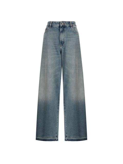 Ports 1961 mid-rise wide-leg jeans
