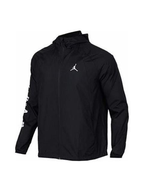 Air Jordan  Jacket JSW WINGS GFX Windbreaker 'Black' 939969-010