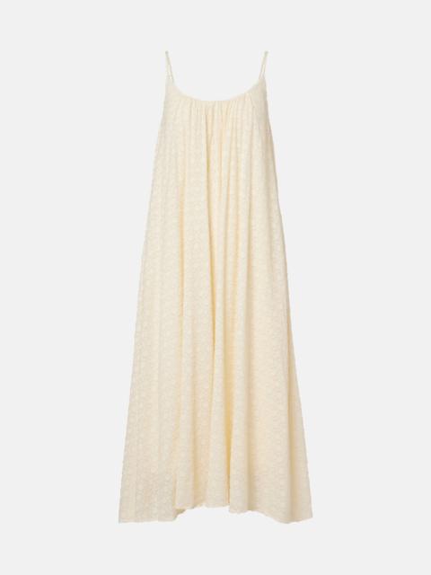 ERES Confidentielle silk and cotton midi dress
