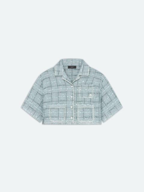 CRYSTAL BOUCLE SHIRT